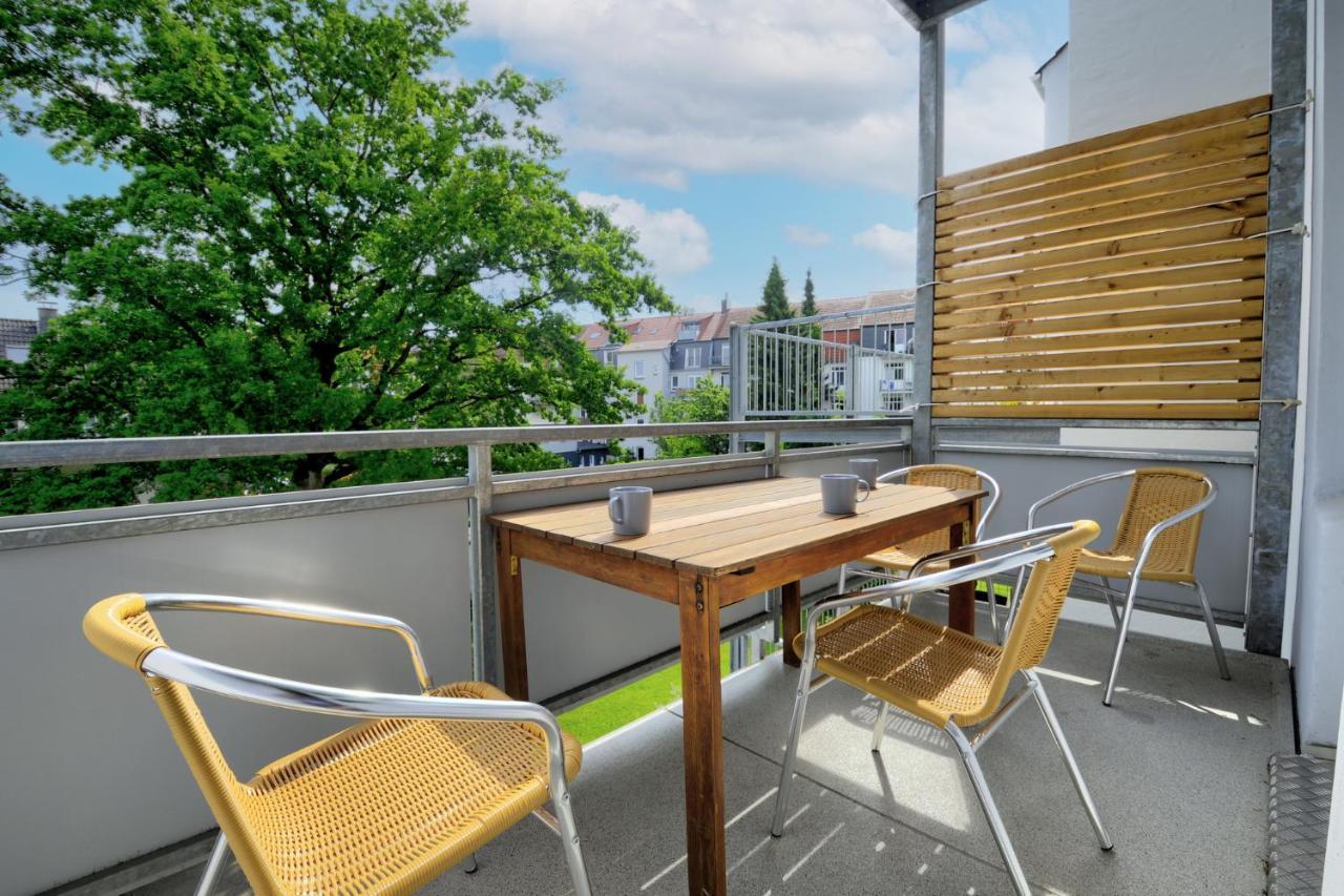 פלאנסבורג Fewo1846 - Parkblick - Komfortable Wohnung Mit 2 Schlafzimmern Und 2 Balkonen מראה חיצוני תמונה