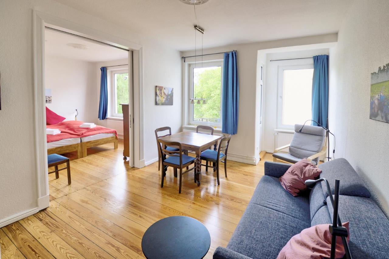 פלאנסבורג Fewo1846 - Parkblick - Komfortable Wohnung Mit 2 Schlafzimmern Und 2 Balkonen מראה חיצוני תמונה