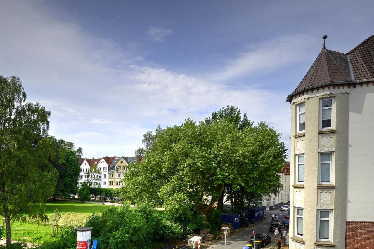 פלאנסבורג Fewo1846 - Parkblick - Komfortable Wohnung Mit 2 Schlafzimmern Und 2 Balkonen מראה חיצוני תמונה